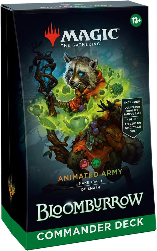 Magic: the Gathering Bloomburrow Commander Deck Animated Army