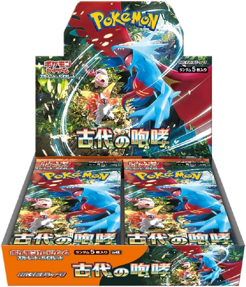 POKÉMON TCG: Ancient Roar Scarlet & Violet Expansion Pack Box (Japanese Ver.)