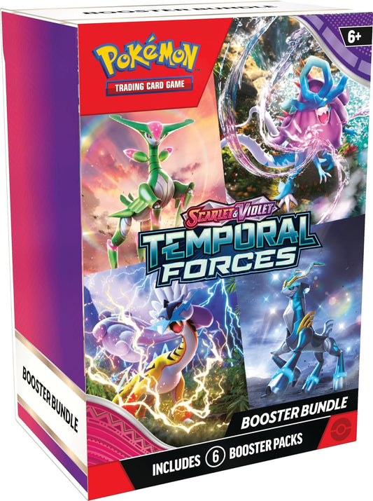 POKÉMON TCG: Scarlet & Violet Temporal Forces Booster Bundle