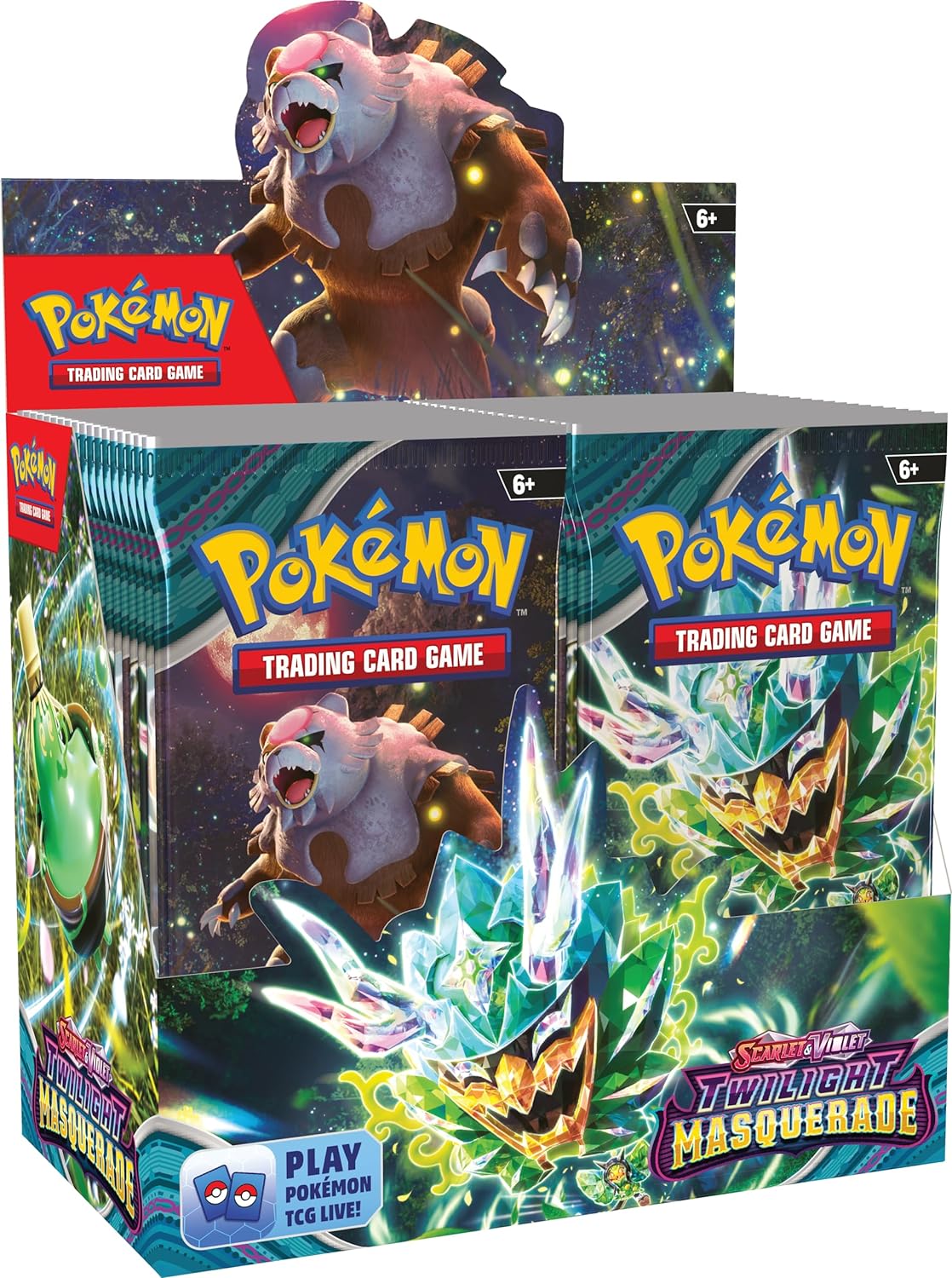 POKÉMON TCG: Scarlet & Violet, Collectible cards Twilight Masquerade Booster Display Box