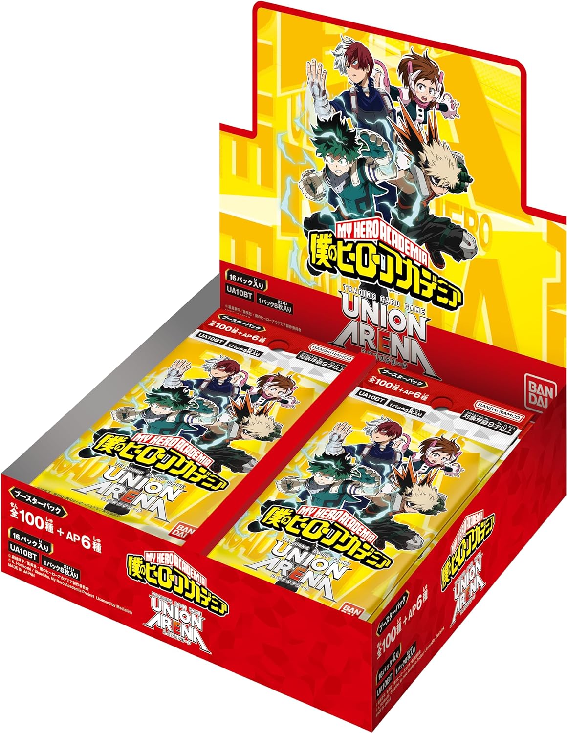 Union Arena My Hero Academia Booster Box