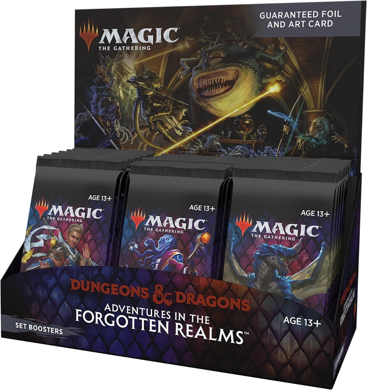 Magic: The Gathering Adventures in The Forgotten Realms Set Booster Box | 30 Packs (360 Magic Cards)