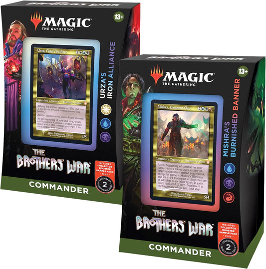 Magic: The Gathering The Brothers' War Commander Decks Bundle