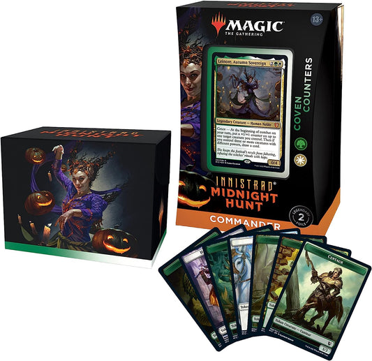 Magic: The Gathering Innistrad Midnight Hunt Commander Deck – Coven Counters