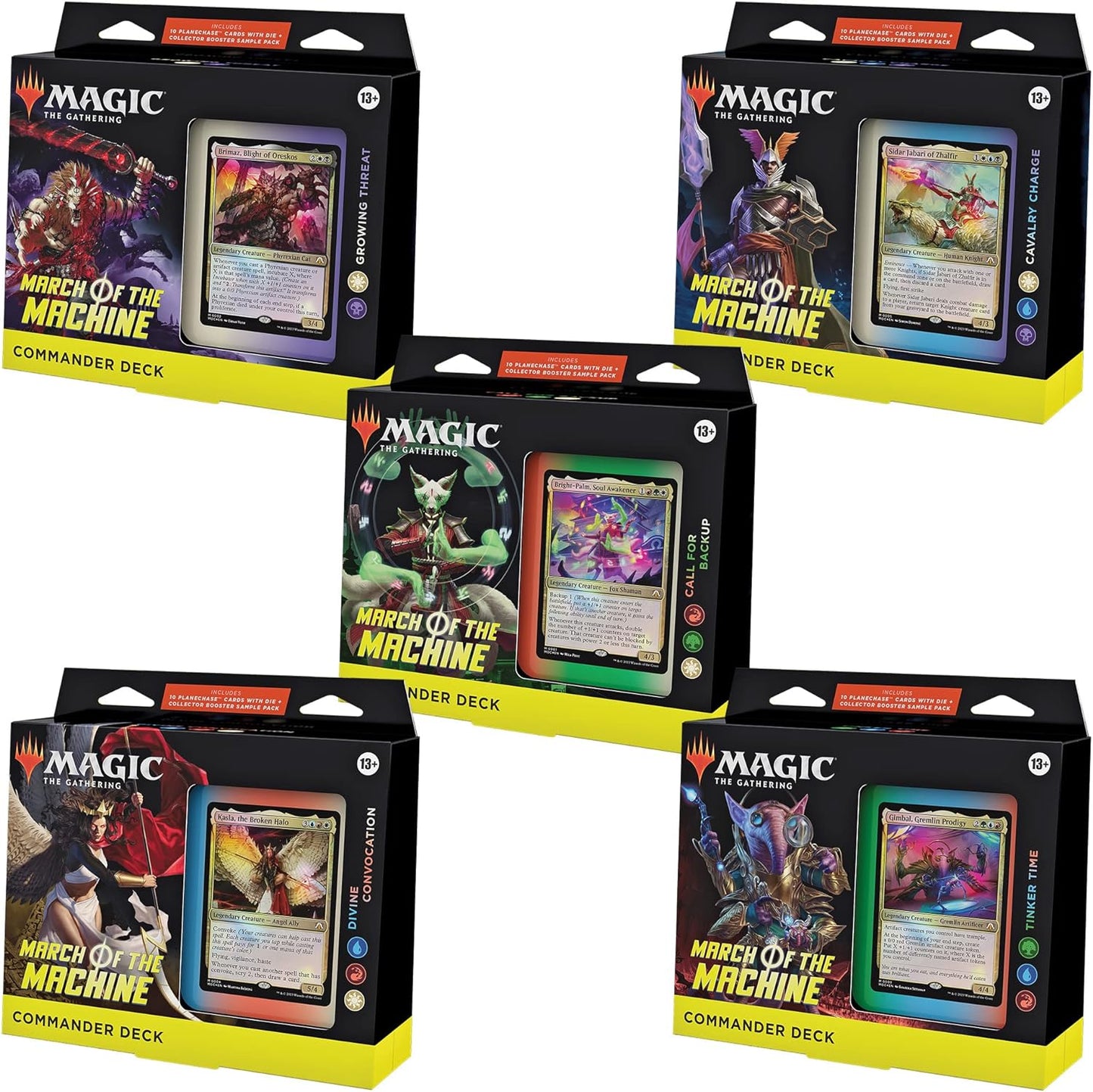 Magic: The Gathering March of the Machine Commander Deck Bundle