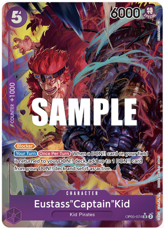 OP05-074 | SR | CHARACTER Eustass"Captain"Kid