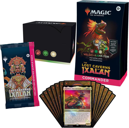 Magic: The Gathering The Lost Caverns of Ixalan Commander Deck - Veloci-ramp-tor Dino Deck