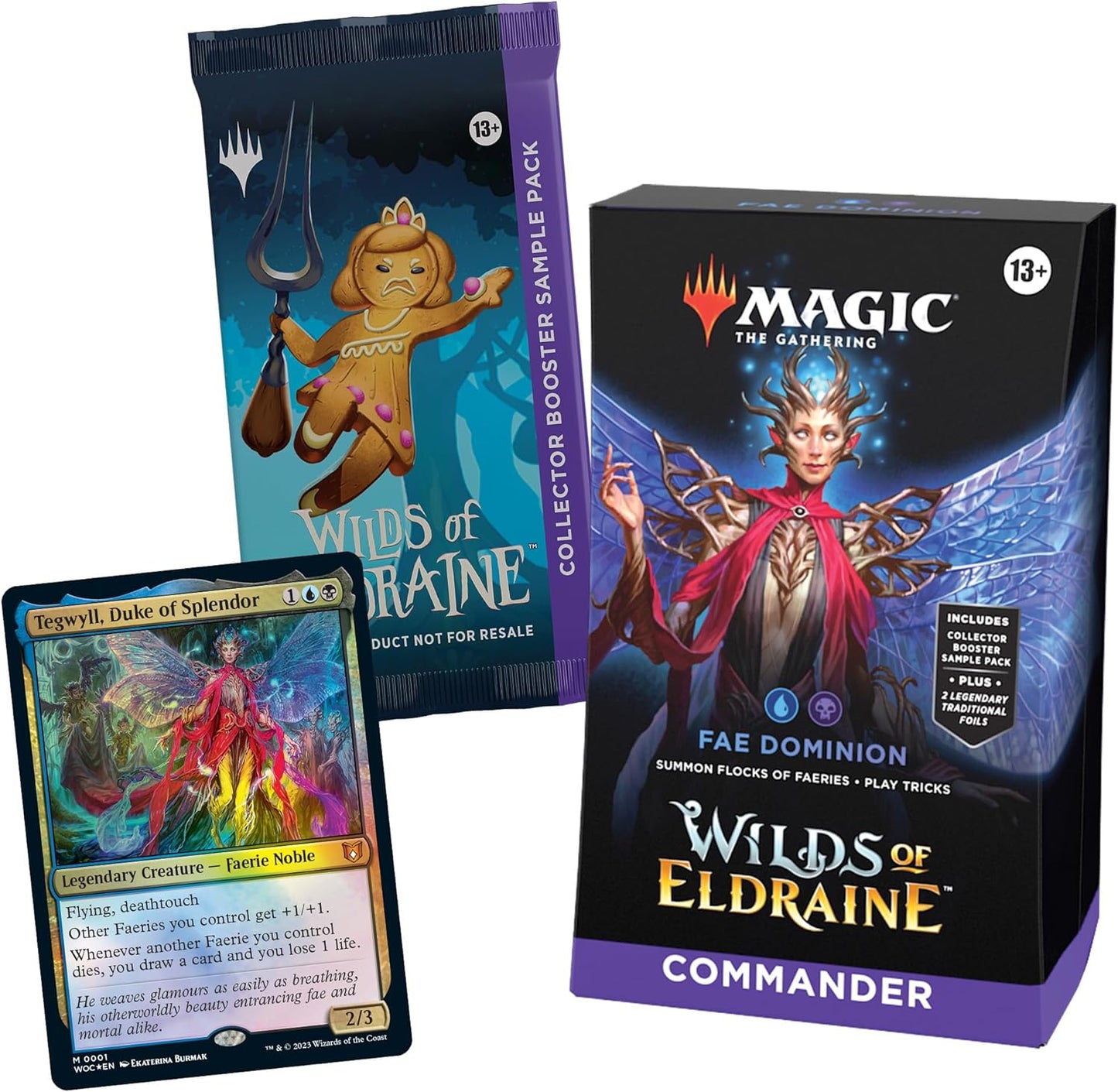 Magic: The Gathering Wilds of Eldraine Commander Deck - FAE Dominion