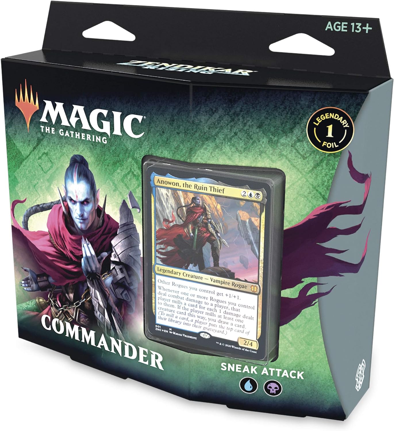 Magic: The Gathering Zendikar Rising Commander Deck – Sneak Attack