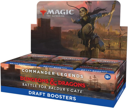 Magic: The Gathering Commander Legends: Battle for Baldur's Gate Draft Boosters (24 Boosters Per Display)