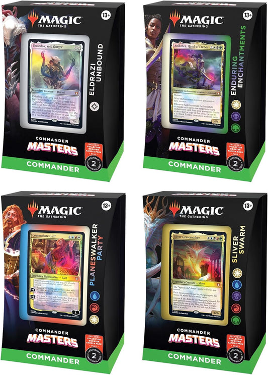 Magic: The Gathering Commander Masters Commander Deck Bundle