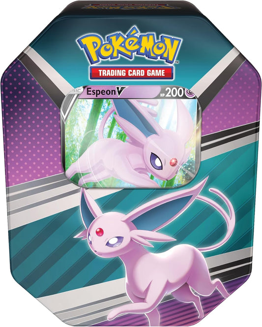 Pokémon TCG: V Heroes Tin Espeon (1 Foil Card & 4 Booster Packs)