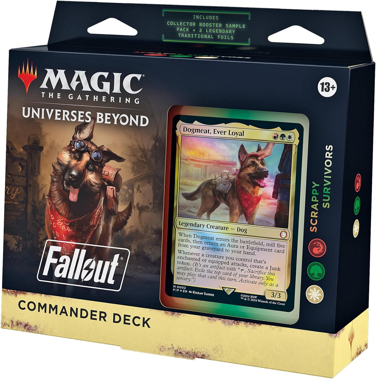 Magic: The Gathering Universes Beyond: Fallout Commander Deck - Scrappy Survivors