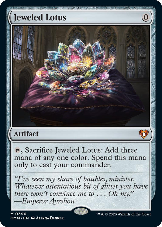 Commander Masters Foil: Jeweled Lotus