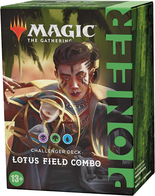 Magic: The Gathering Pioneer Challenger Deck 2021 – Lotus Field Combo (Black-Green-Blue)