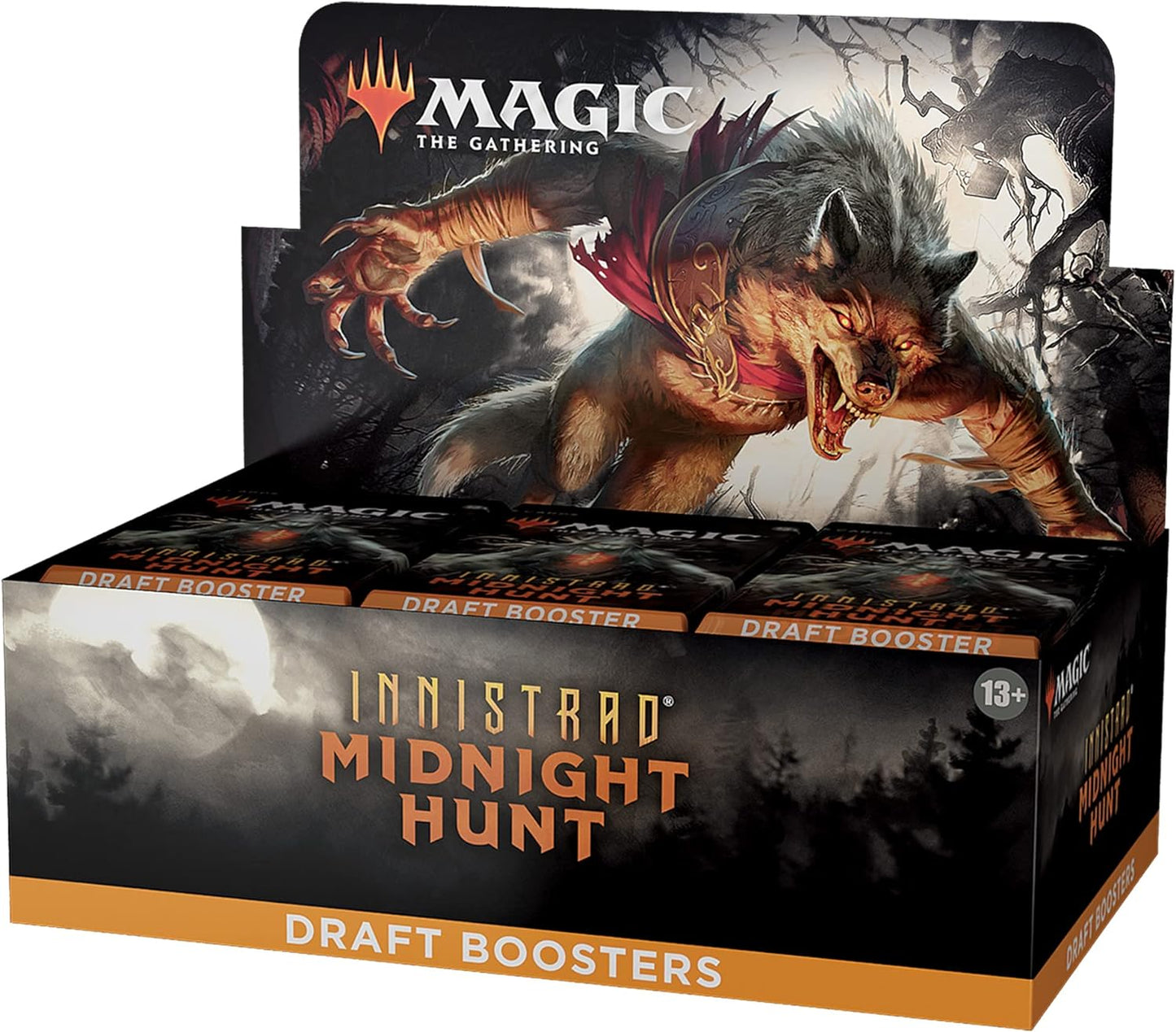 Magic: The Gathering Innistrad: Midnight Hunt Draft Booster Box