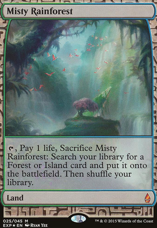 Masterpiece Series: Expeditions: Misty Rainforest (BFZ Expeditions Foil)