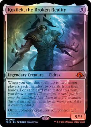 Modern Horizons 3 Foil: Kozilek, the Broken Reality