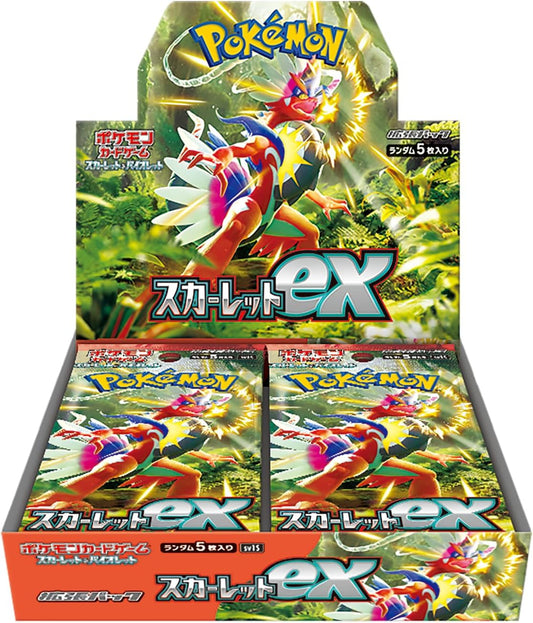 POKÉMON TCG: [SV1S] Expansion Pack Scarlet ex Booster Box (Japanese Ver.)