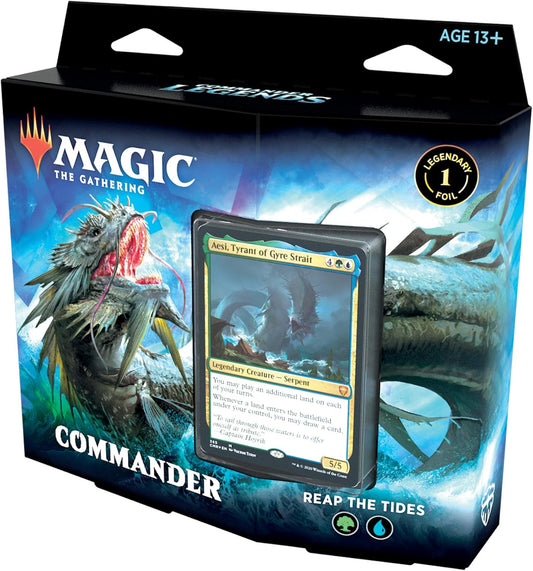 Magic: The Gathering Commander Legends Commander Deck - Reap The Tides