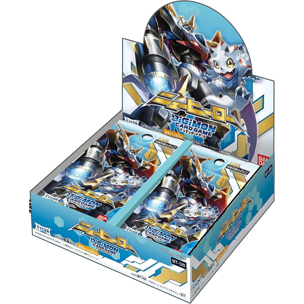 Digimon TCG New Hero BT-08 BOOSTER BOX (Japanese)