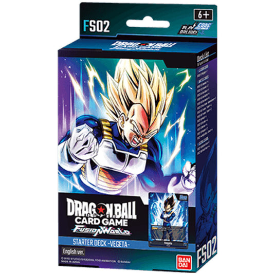 Dragon Ball Card Game Fusion World Vegeta Starter Deck [FS-02]