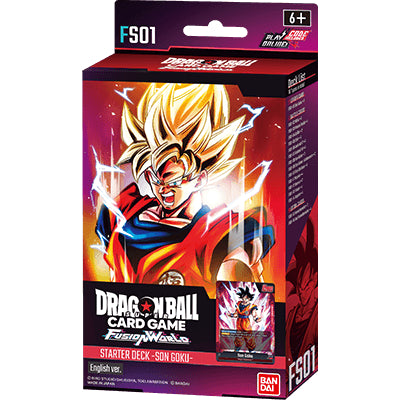 Dragon Ball Card Game Fusion World Son goku Starter Deck [FS-01]