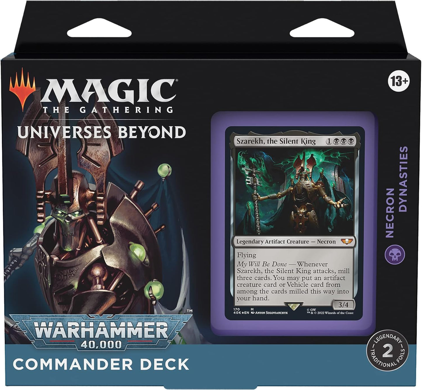 Magic: The Gathering Universes Beyond: Warhammer 40,000 Commander Deck Set of 4