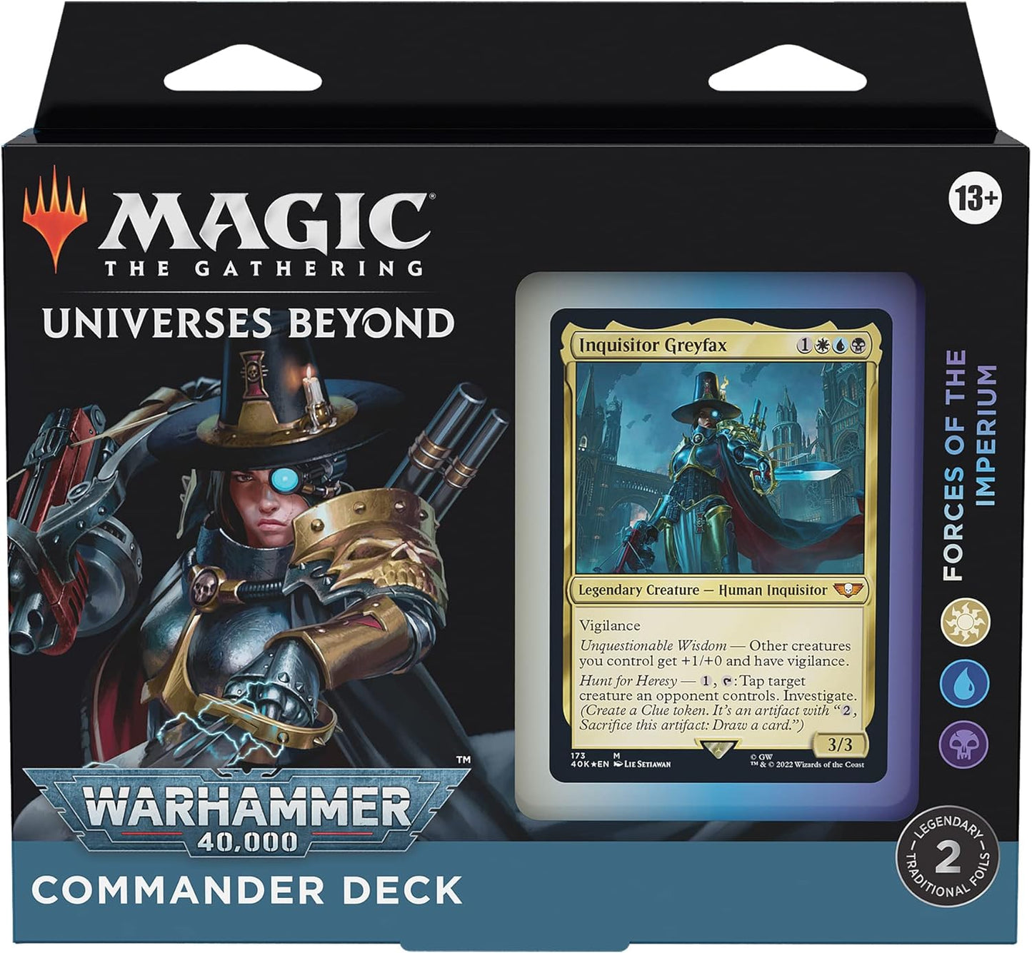 Magic: The Gathering Universes Beyond: Warhammer 40,000 Commander Deck Set of 4