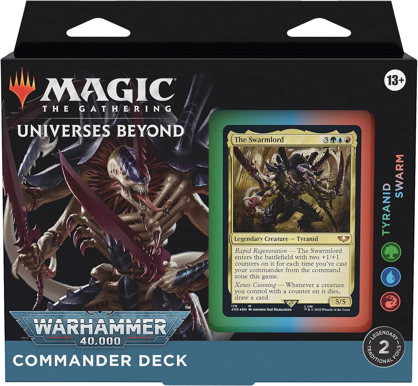 Magic: The Gathering Universes Beyond: Warhammer 40,000 Commander Deck Set of 4