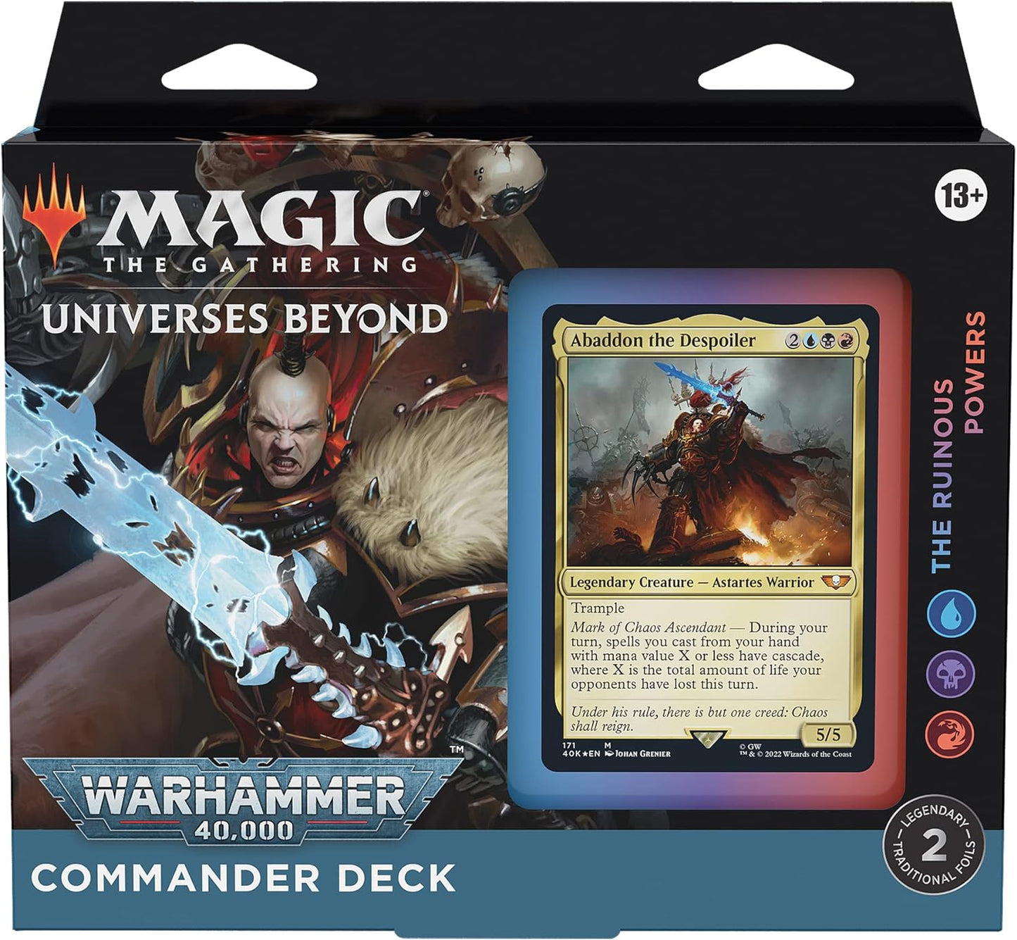 Magic: The Gathering Universes Beyond: Warhammer 40,000 Commander Deck Set of 4